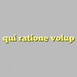 qui ratione volup